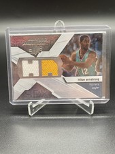 2008-09 SPx Winning Materials Hilton Armstrong #WMJ-HA Patch Jersey Hornets