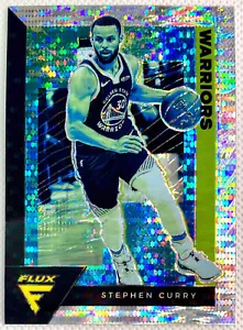 2020-21 Panini Flux Stephen Curry Silver Pulsar Prizm Card #55 SP NBA Warriors - Picture 1 of 2