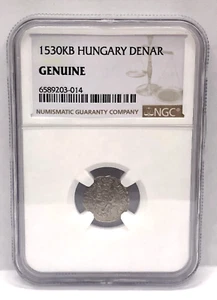 1530 KB Hungary Denar NGC Genuine CB175 - Picture 1 of 2