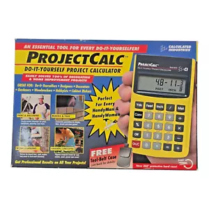 Calculated Industries® ProjectCalc Do-It-Yourself DIY Project Calculator VTG NIB - Picture 1 of 8