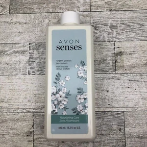 Avon Senses warmes Baumwoll-Schaumbad 16,2 flüssige Unzen - Bild 1 von 2