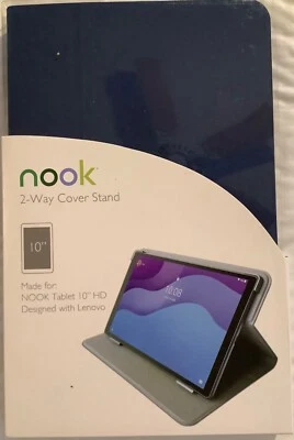 Nook Blue Smart Keyboard 2-Way Cover Stand for 10.0 HD Tablet Red Sealed New - Image 1 of 2