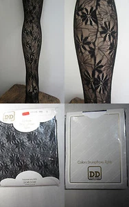 Medias Vintage Costura Fantasía Dore T1 Hechas en Francia - Imagen 1 de 1