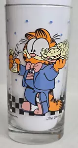 Bicchiere da bere vintage 1978 Garfield Cafe alto 5 1/2" - Foto 1 di 11