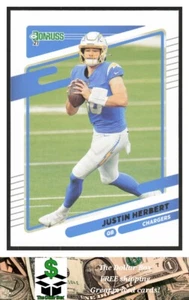 2021 Donruss #70 Justin Herbert - Los Angeles Chargers - Picture 1 of 2