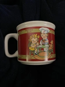 Campbell Soup Mug 1998 Houston Harvest Campbell's Kids Cup Ceramic Mint VINTAGE - Picture 1 of 7