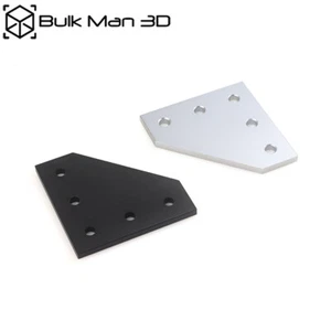 2pcs 5 Hole 90 Degree Joining Plate for 2020 3030 4040 V-Slot Aluminum Profiles - Picture 1 of 11
