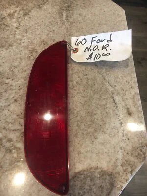 Lente lateral 1960 Ford F-100 F100 unibody lanterna traseira caminhonete picape - Imagem 1 de 3
