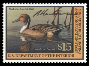 RW68S — Federal Duck Stamp signed by artist Robert Hautman. ON SALE! - Picture 1 of 1