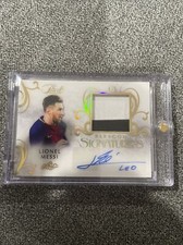 Lionel Messi 2018-19 Leaf Pearl PARAGON SIGNATURES True 1/1 Auto Game/Match Worn