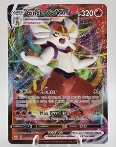 Cinderace VMAX 019/072 Shining Fates Ultra Rare Full Art Pokémon TCG - Picture 1 of 2