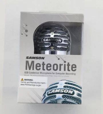 Microphone Samson Meteorite Studio USB Condenser USB Computer Podcaster - Image 1 of 4