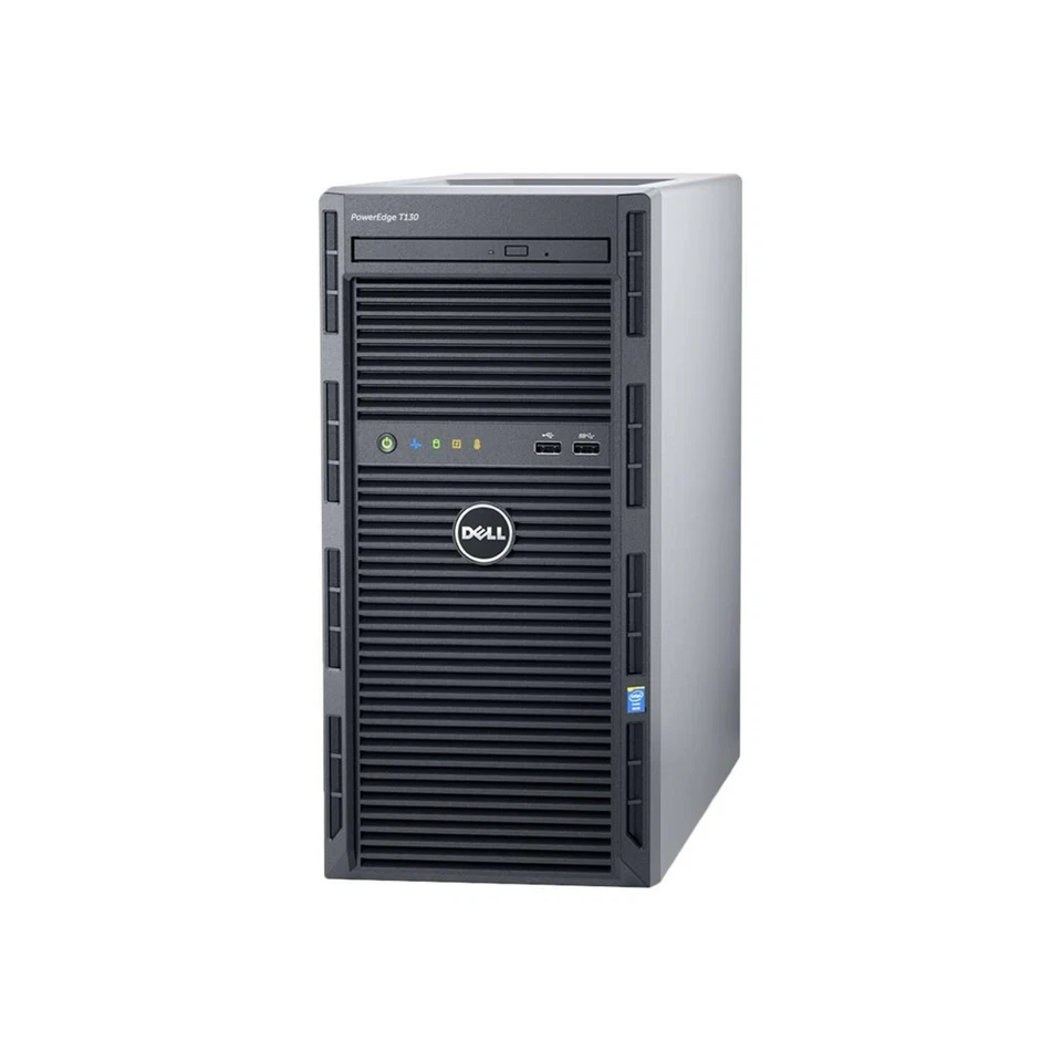 Dell PowerEdge T130 E3-1270 V6 3.80GHz 4Core 16GB RAM 1TB HDD H330 iDrac Ent - Image 1 of 1