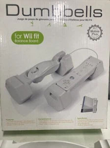 CTA Dumbbells for Wii Fit Balance Board Compatible w/Wii Motion With Box - Picture 1 of 5