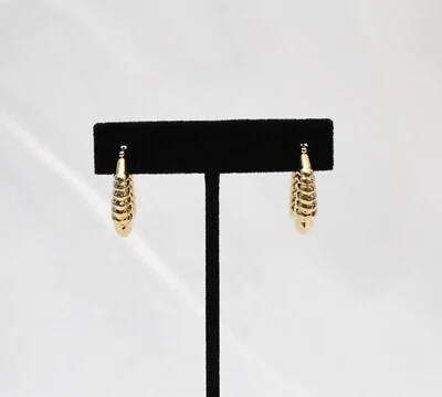 14k Yellow Gold "Carla" Ladies Earrings, 2.6 Grams - Image 1 of 4