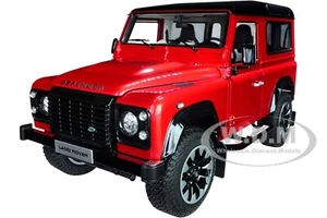 LAND ROVER DEFENDER 90 FUNCIONA V8 "70TH ED" ROJO MET. MODELOS LCD COCHE 1/18 LCD18007 - Imagen 1 de 6