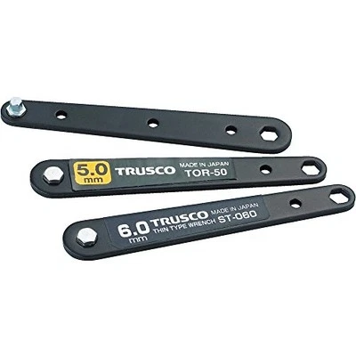TOR-4060 Trusco Slim Offset Hex Wrench Set 4 5 6Mm Tor4060 Made In Japan - Image 1 of 3