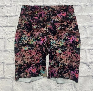 Lululemon Damen Shorts 6 hohe Leibhöhe Base Pace abstrakte Blumen W7BTPS - Bild 1 von 9