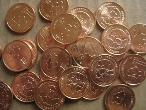 Peso Argentina 2017 BU lote de 25 monedas - Imagen 1 de 3