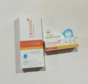 Decumar Acne Gel w/ Sample Size Brightening Cleansing Milk, Gel Ngừa Thâm Mụn - Picture 1 of 2