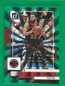 2022-23 Donruss Basketball Holo Laser Green Fred VanVleet #24 Toronto Raptors - Picture 1 of 2