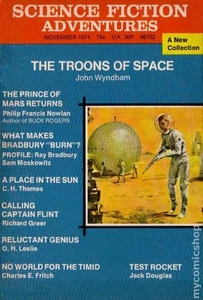 Science Fiction Adventures Pulp Nov 1974 #33 VG 4.0 Stock Image Low Grade - Picture 1 of 1