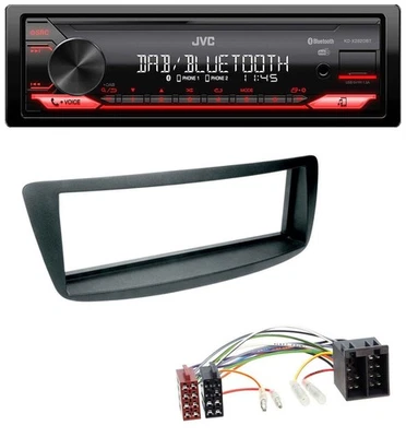 JVC Bluetooth USB DAB MP3 Autoradio für Citroen C1 Peugeot 107 (05-14) - Bild 1 von 4