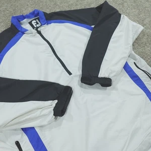 Footjoy Herren Large 1/4 Zip Pullover Regenjacke Langarm Performance - Bild 1 von 10