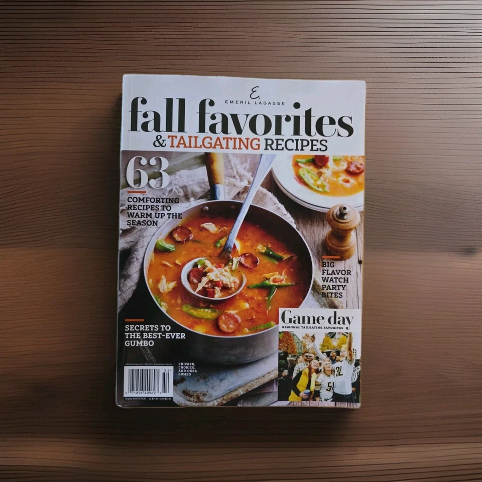 Emeril Lagasse Magazine Fall Favorites & Tailgating Recipes  - Image 1 of 1