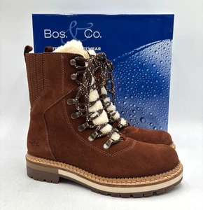 Bos. And Co. ADA REDWOOD Mujer NUEVA Bota con Cordones Marrón Múltiples Tallas - Imagen 1 de 10
