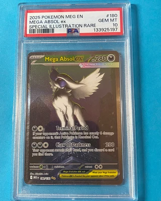 Mega Absol ex PSA 10 | Mega Evolution 180/132 | Special Illustration Rare - Image 1 of 2