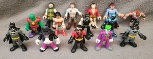 Fisher Price IMAGINEXT DC Super Friends Batman Bane Jurassic Park + Mini Figures - Picture 1 of 6