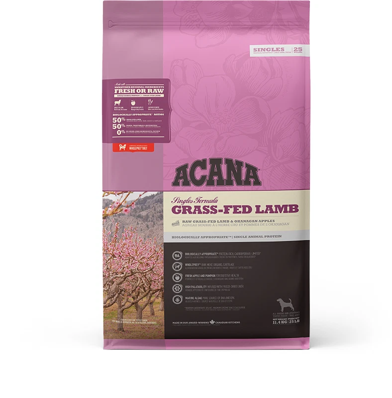 Acana Grass-Fed Lamb Trockenfutter für Hunde 11,4kg - Bild 1 von 1