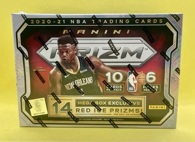2020-21 帕尼尼 Prizm NBA 篮球 Mega Box Target 工厂封装红色盒 — 第 1/4 张图片