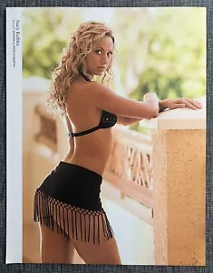 Pagina rivista wrestling doppia faccia STACY KEIBLER & VICTORIA Pinup wcw WWF wwe - Foto 1 di 2