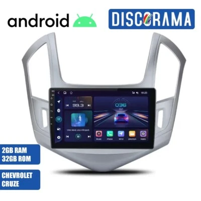 AUTORADIO ANDROID CHEVROLET CRUZE 2012-2015 STEREO AUTO TOUCH 9" WIFI NAVI - Immagine 1 di 4