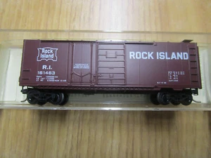 Spur N Rock Island 40' Box Car #161453 von Micro Trains (BB5) - Bild 1 von 2