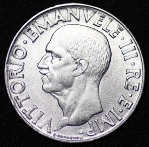 ITALY ~ 1942 ~ Lira ~ UNC World Coin ☘️ W-#281 ☘️ - Picture 1 of 2