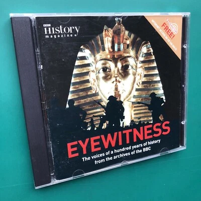 EYEWITNESS 100 Years History CD BBC Archive Lusitania Hindenburg Gandhi PROMO NM - Image 1 of 4