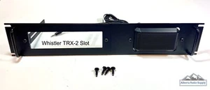 Panel de montaje en rack de 19" para Whistler TRX-2 + Altavoz Panel de 3 1/2" 2 RU Alto - Imagen 1 de 11