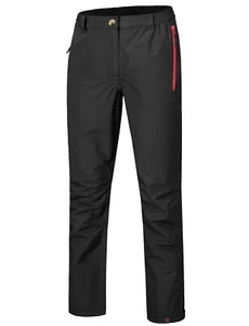 Little Donkey Andy Women's Lightweight Waterproof Hiking Pants, Black, XL - Picture 1 of 5
