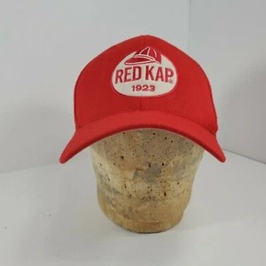 Red Red Kap 1923 Plomería Hecha Sombrero Derecho Gorra FLexFit Sombrero Ajustado - Imagen 1 de 8