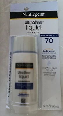 Neut. Ultra Sheer Liquid Daily Facial Sunscreen Broad Spectrum SPF 70 Foto 1 de 4