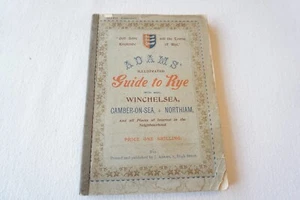 Guía ilustrada de Adams de la década de 1930 para el centeno Winchelsea Northam libro guía con mapa - Imagen 1 de 12