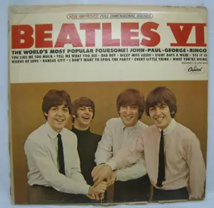 Beatles VI Original Vinyl Record-LP-Album-USA-1965-Stereo-Capitol-ST2358-First - Picture 1 of 16