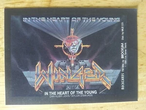 Winger: In The Heart Of The Young | 1991 Brockum Rockcards Sticker Card - Picture 1 of 2