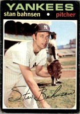 1971 Topps Stan Bahnsen New York Yankees #184