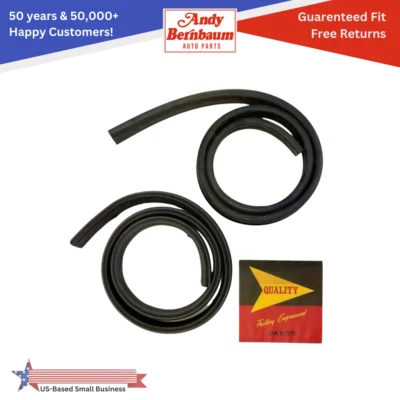 For 1956 Dodge Chrysler Front and Rear 4 Door Hardtop Roof Rail Rubber Gasket - Image 1 of 4