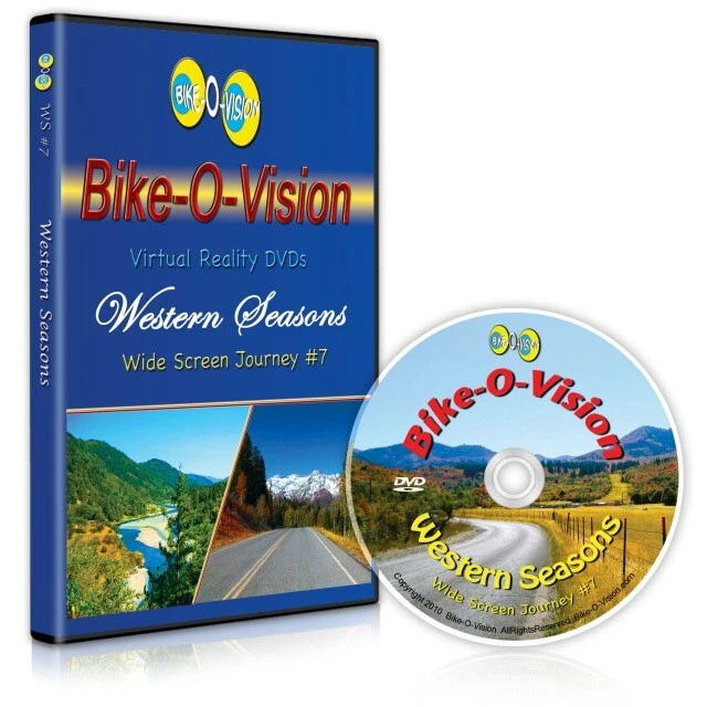 BIKE-O-VISION Western Seasons Dvd for indoor cycling, exercise bikes, fun rides! - Image 1 of 1