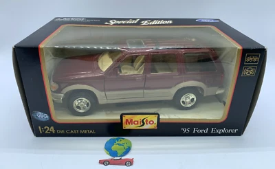 Maisto Ford Explorer (1995), modello in scala 1:24 - 1:25, (2665), vintage - Immagine 1 di 4